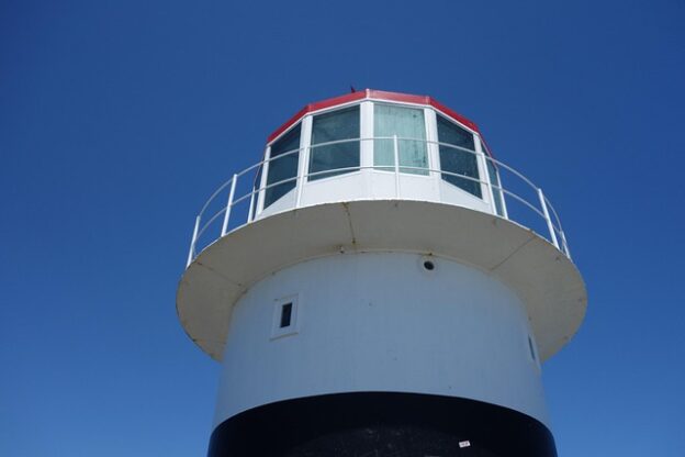 Lighthouse for beach hotel but it's SA