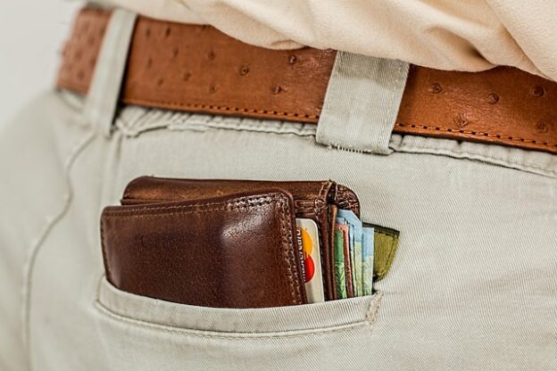 Wallet for personal financial statement blog